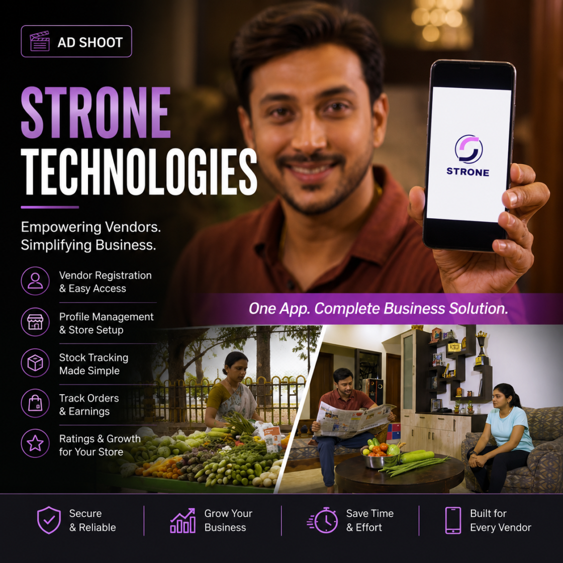 Strone Technologies Commercial Shoot