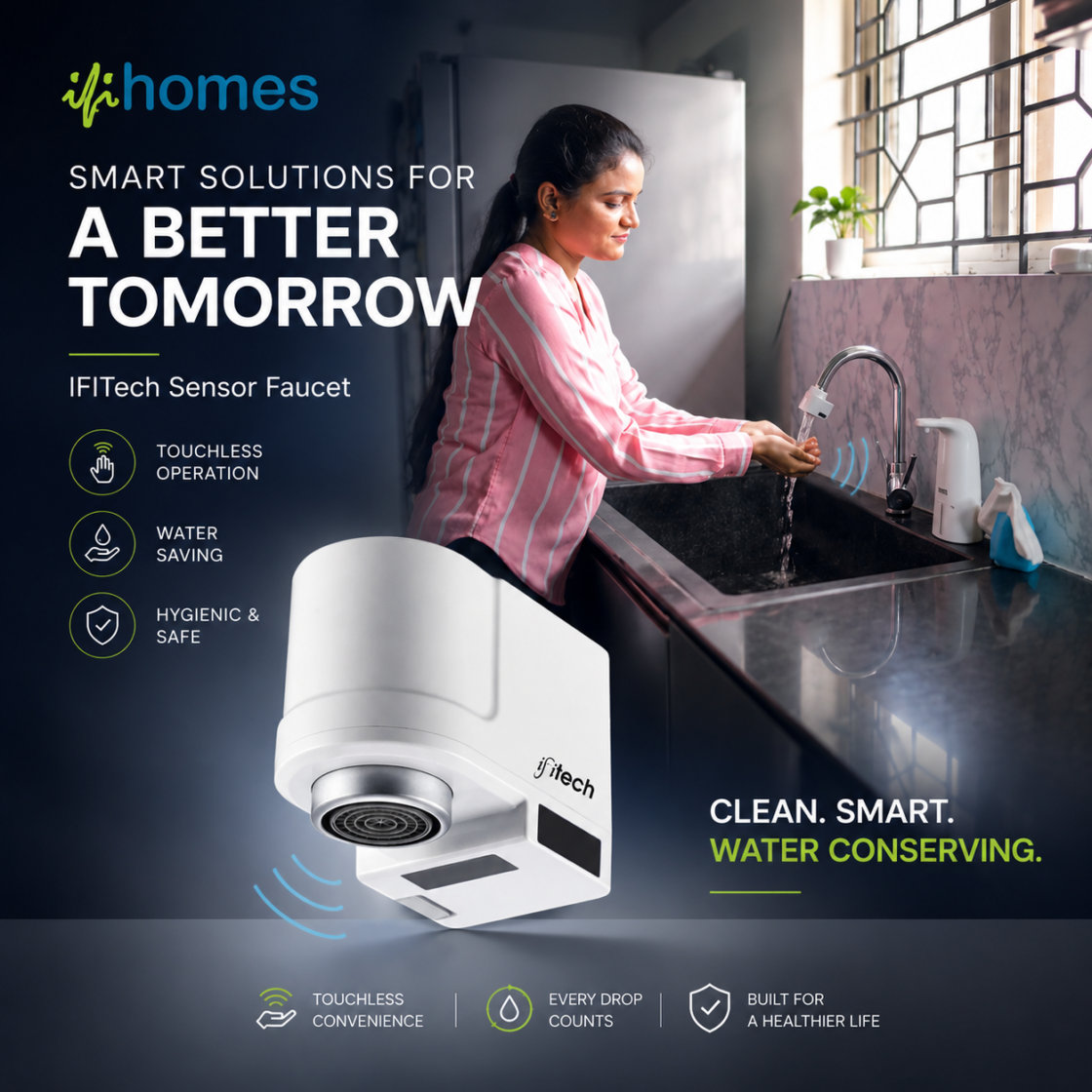 IFITech Touchless Tap Ad